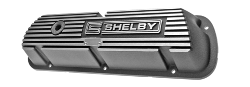 Ventilkpa Shelby Svart/Aluminium i gruppen Ford/Mercury / Motorer Ford/Mercury / Ford 351W / Topplock Ford 351W hos VP Autoparts AB (6A582-S)