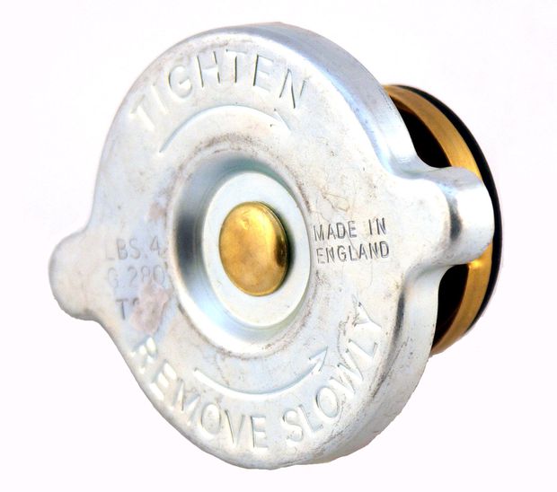 Radiator Cap A/C B4B/B16/B18 -66 in the group Volvo / P1800 / Cooling system / Cooling system P1800 1961-66 at VP Autoparts AB (87842)