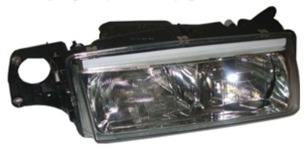 Head light 960 95-/S/V90 92- RH in the group Volvo / 940/960 / Electrical components / Front lights / Headlight 960 95- w flasher at VP Autoparts AB (9126609)