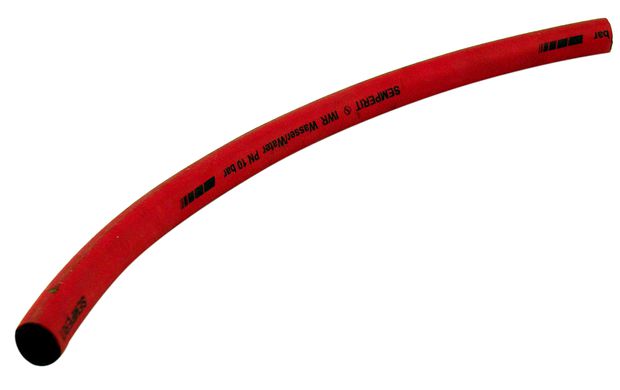 Heater hose PV/Amazon B18 red in the group Volvo / PV/Duett / Heater/fresh air / Heater system & fresh air unit Duett B18 at VP Autoparts AB (943053RED)