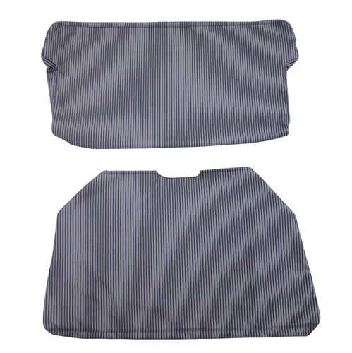 Cover Rear seat 444 51-55 blue/grey/whit in the group Volvo / PV/Duett / Interior / Upholstery 444 / Upholstery 444 code 106- 1955 at VP Autoparts AB (95280-81)