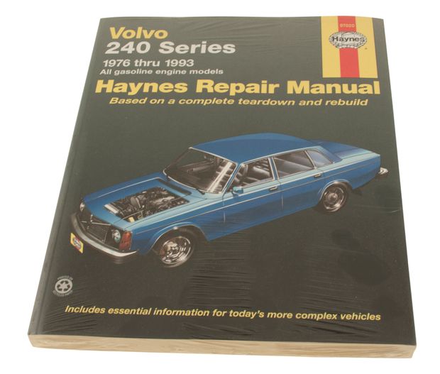 Workshop manual 240 75-93 Haynes English in the group Volvo / 240/260 / Miscellaneous / Literature 240/260 at VP Autoparts AB (97020ENG)