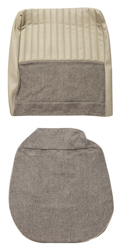 Klädsel Framsäte Amazon 4d 59-60 grå/beige Med fällbeslag i gruppen Volvo / Amazon / Inredning / Inredning/klädsel sedan / Klädsel Amazon kod 14-112 grå/beige/svart 1958-60 hos VP Autoparts AB (98269-70F)