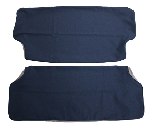 Cover Rear seat 445 blue/grey 58-60 in the group Volvo / PV/Duett / Interior / Upholstery 445 / Upholstery 445 code 208-145 1958-60 at VP Autoparts AB (98301-02)