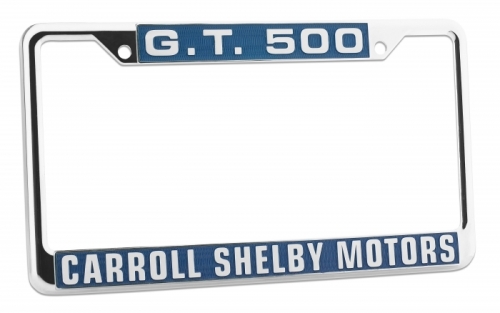 License Plate Frame GT500 in the group Ford/Mercury / Ford Mustang 65-73 / Accessories/sound / Accessories at VP Autoparts AB (ACC-LPF-GT500)