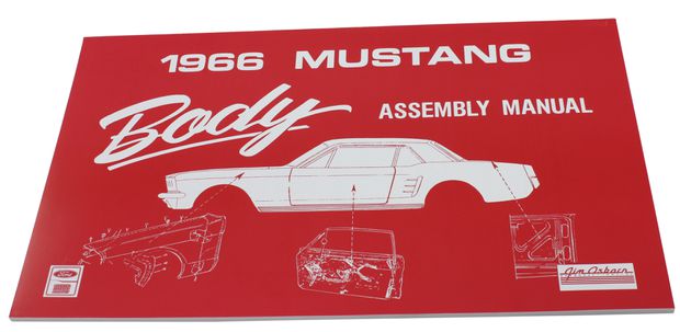 Workshop manual Body Mustang 1966 in the group 14 at VP Autoparts AB (AM0011)