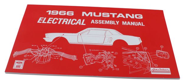 Verkstadsbok Elsystem Mustang 1966 i gruppen 14 hos VP Autoparts AB (AM0013)