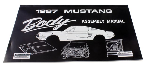 Workshop Manual Body Mustang 1967