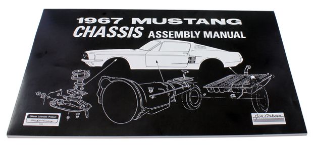 Verkstadsbok Chassi Mustang 1967 i gruppen 14 hos VP Autoparts AB (AM0020)