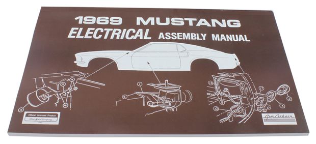 Verkstadsbok Elsystem Mustang 1969 i gruppen 14 hos VP Autoparts AB (AM0028)