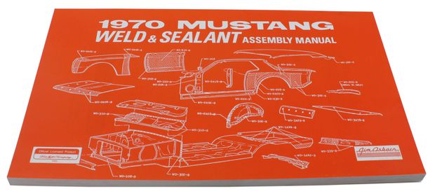 Workshop manual Weld/seal Mustang 1970 in the group 14 at VP Autoparts AB (AM0034)