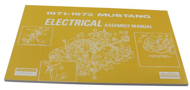 Workshop manual Electrical system Mustan in the group 14 at VP Autoparts AB (AM0043)