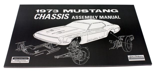 Verkstadsbok Chassi Mustang 1973 i gruppen 14 hos VP Autoparts AB (AM0050)