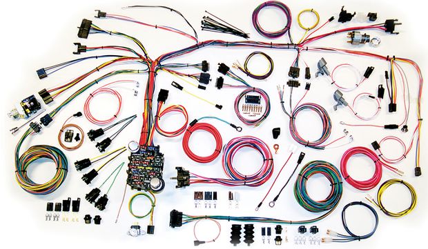 Wiring Kit Camaro 67-68 classic update in the group General Motors / Camaro/Firebird 67-81 / Electrical components/lights / American Autowire harnes 1967-81 at VP Autoparts AB (AWW-500661)