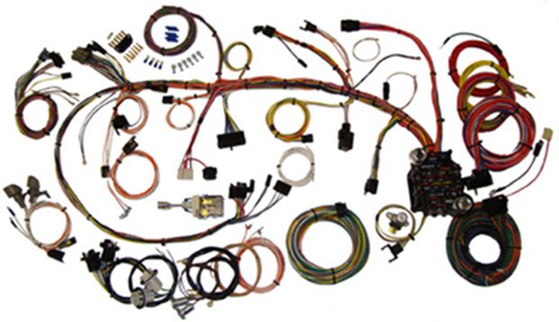 Wiring Kit Camaro 70-73 CUS in the group General Motors / Camaro/Firebird 67-81 / Electrical components/lights / American Autowire harnes 1967-81 at VP Autoparts AB (AWW-510034)