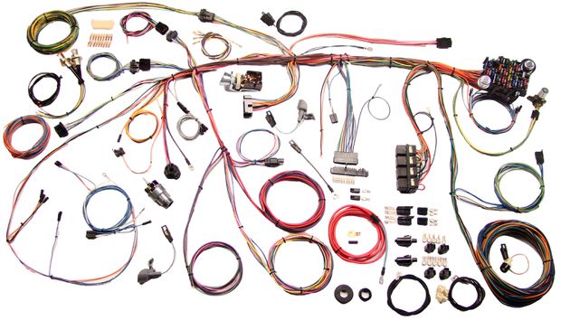 Wiring Kit Mustang 69 Classic update in the group Ford/Mercury / Ford Mustang 65-73 / Electrical components/lights / Wiring/wiring diagram / American Autowire upgrade wiring at VP Autoparts AB (AWW-510177)