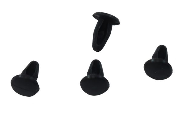 Mustang Fastener Door W/S set/4 in the group Ford/Mercury / Ford Mustang 65-73 / Body / Rubber/weather stripping / Rubber hardware Mustang 65-73 at VP Autoparts AB (C1AB-6220807-A)