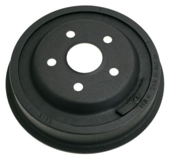 Brake drum rear V8 64-73 in the group Ford/Mercury / Ford Mustang 65-73 / Brake system / Wheel brakes rear / Rear wheel brake Mustang 65-73 at VP Autoparts AB (C3OZ-1126-BR)