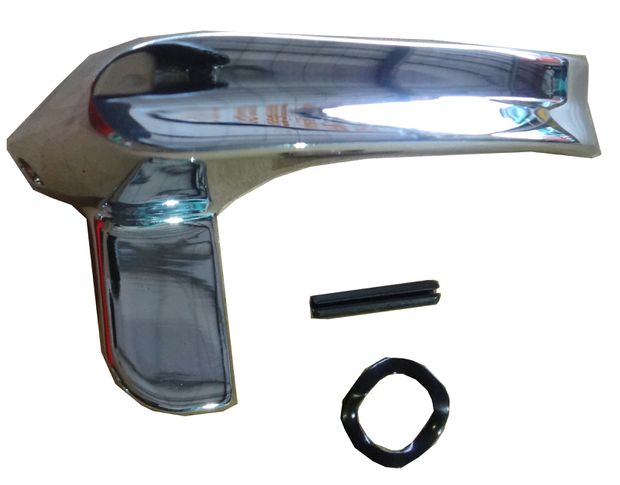 Vent window handle Mustang 65-6 RH in the group Ford/Mercury / Ford Mustang 65-73 / Body / Doors/components/glas / Door glasses & frames Mustang 65-66 at VP Autoparts AB (C3OZ-6222916-A)