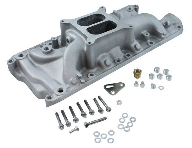 Intake manifold SB 64-85 aluminum in the group Ford/Mercury / Ford Mustang 65-73 / Fuel system / Intake / Intake manifold 289/302 at VP Autoparts AB (C3OZ-9424-S)
