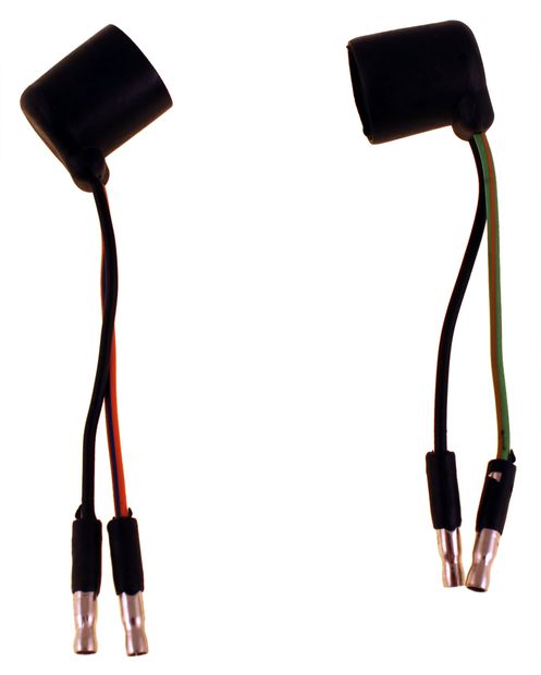 Taillight connector 65-66 RH/LH pair in the group Ford/Mercury / Ford Mustang 65-73 / Electrical components/lights / Wiring/wiring diagram / Tail light wiring Mustang 65-73 at VP Autoparts AB (C4OZ-13A408-PR)
