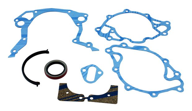 Gasket set Timing cover Ford SB in the group Ford/Mercury / Engines Ford/Mercury / Ford 351W / Engine block Ford 351W parts at VP Autoparts AB (C4OZ-6020-SET)
