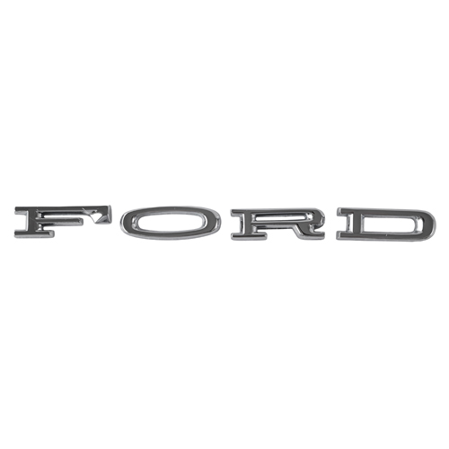 Letter kit Hood FORD 65-66 in the group Ford/Mercury / Ford Mustang 65-73 / Body / Emblem / Emblem Mustang 65-66 at VP Autoparts AB (C4OZ-6240282A-D)
