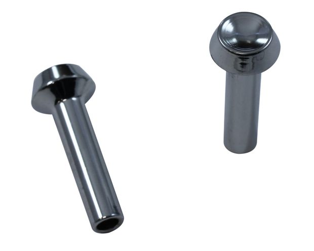 Door lock knob 65-66 chrome in the group Ford/Mercury / Ford Mustang 65-73 / Interior / Door interior components / Door pulls/grommet/knobs at VP Autoparts AB (C5DZ-6221850-A)