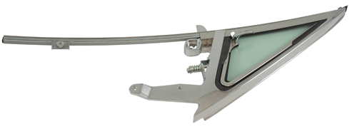 Vent window door assembly LH 1964-66 gre in the group Ford/Mercury / Ford Mustang 65-73 / Body / Doors/components/glas / Door glasses & frames Mustang 65-66 at VP Autoparts AB (C5ZB-6521403-B)