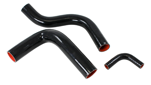 Radiator hose kit Mustang 64-68 Silicone in the group Ford/Mercury / Ford Mustang 65-73 / Cooling system / Cooling system Mustang 65-66 at VP Autoparts AB (C5ZE-8260-86-BK)