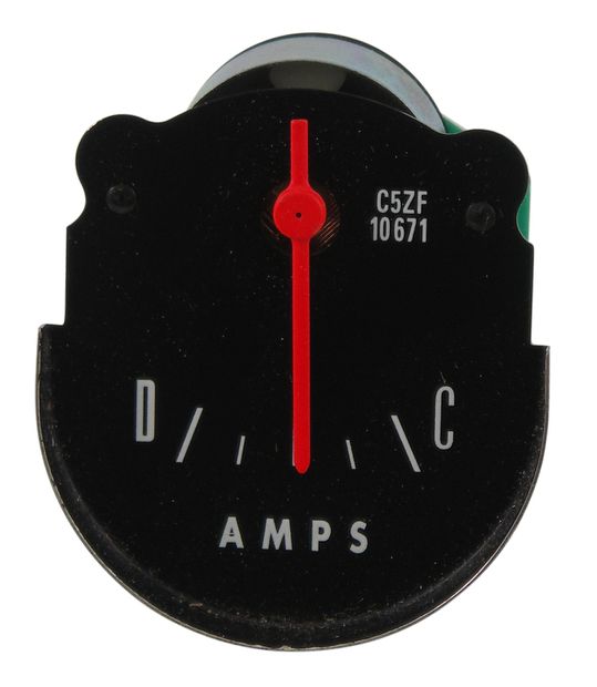 1966 Mustang Amperemeter in the group Ford/Mercury / Ford Mustang 65-73 / Electrical components/lights / Instrument/relay / Instruments Mustang 65-73 at VP Autoparts AB (C5ZF-10671-FL)