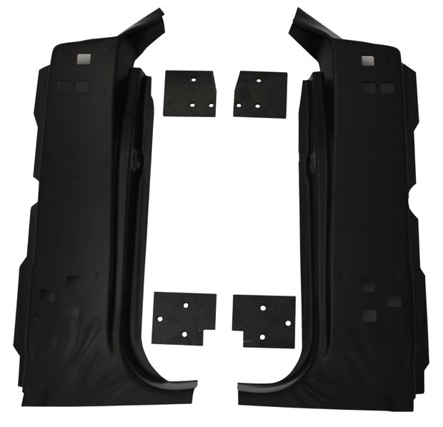 A-pillars 65-66 6 pc kit in the group Ford/Mercury / Ford Mustang 65-73 / Body / Firewall/cowl / Firewall, cowl & A-pillar Mustang 65-66 at VP Autoparts AB (C5ZZ-02043-A)