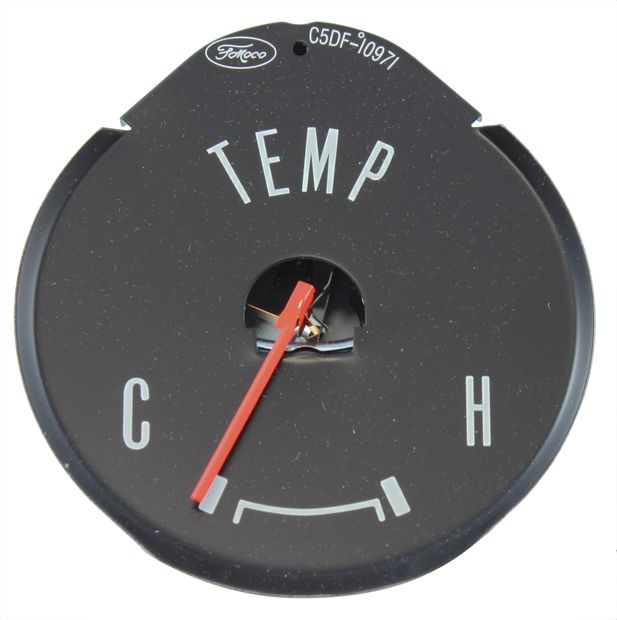Standard Temp. Gauge 64-65 Mustang in the group Ford/Mercury / Ford Mustang 65-73 / Electrical components/lights / Instrument/relay / Instruments Mustang 65-73 at VP Autoparts AB (C5ZZ-10883-AFL)