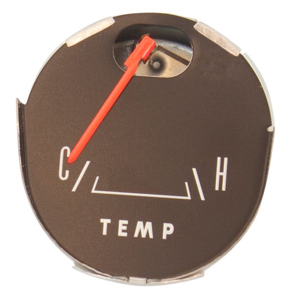 Gauge water temperature 65-66 in the group Ford/Mercury / Ford Mustang 65-73 / Electrical components/lights / Instrument/relay / Instruments Mustang 65-73 at VP Autoparts AB (C5ZZ-10883-B)