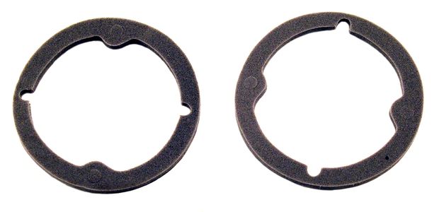 Gasket Park light lens 64-66 in the group Ford/Mercury / Ford Mustang 65-73 / Electrical components/lights / Lights / Park lamp Mustang 65-73 at VP Autoparts AB (C5ZZ-13211-A)