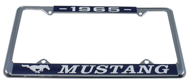 License plate frame 65 in the group Ford/Mercury / Ford Mustang 65-73 / Body / Front/grille / Custom & Grille Mustang 64-73 at VP Autoparts AB (C5ZZ-13409)