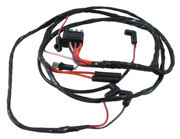 Engine gauge feed harness 1965 L6 2-spee in the group Ford/Mercury / Ford Mustang 65-73 / Electrical components/lights / Wiring/wiring diagram / Under hood wiring Mustang 65-73 at VP Autoparts AB (C5ZZ-14289-6WL)