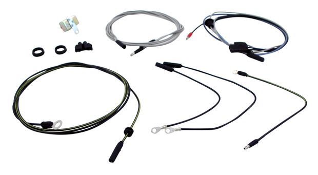 Cable harness Fog light 1965 in the group Ford/Mercury / Ford Mustang 65-73 / Electrical components/lights / Wiring/wiring diagram / Headlight/fog light wiring Mustang 65-73 at VP Autoparts AB (C5ZZ-15223-FUD)