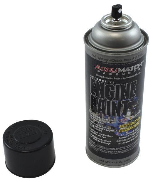 Engine Paint Black Ford in the group Accessories / Enamel/paint / Engine paint / Engine paint Ford at VP Autoparts AB (C5ZZ-1724-A)