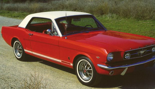 Stripesats GT 65-66 vit i gruppen Ford/Mercury / Ford Mustang 65-73 / Stripe/dekaler / Stripe-satser hos VP Autoparts AB (C5ZZ-20000-B)