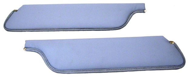 Sun visor Mustang CP/FB 64-66 light blue in the group Ford/Mercury / Ford Mustang 65-73 / Interior / Sunvisor / Sun visors coupe/fastback at VP Autoparts AB (C5ZZ-6504104-LB)