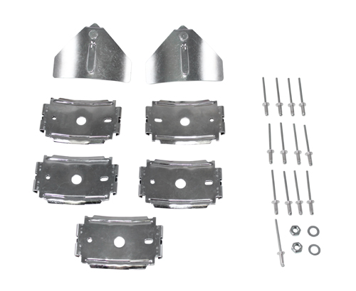 Fastener kit 64-66 rocker molding in the group Ford/Mercury / Ford Mustang 65-73 / Body / Mouldings / Hardware Mustang 65-76 at VP Autoparts AB (C5ZZ-6510182-K)