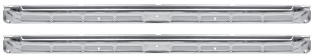 Door sill plates 64-68 CP/CV stainless in the group Ford/Mercury / Ford Mustang 65-73 / Interior / Sill plates / Sill plates at VP Autoparts AB (C5ZZ-6513208SS)