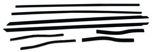 Beltline kit 65-66 CP/CV in the group Ford/Mercury / Ford Mustang 65-73 / Body / Rubber/weather stripping / Weatherstrip & channels Mustang 65-66 at VP Autoparts AB (C5ZZ-6521458-9S)