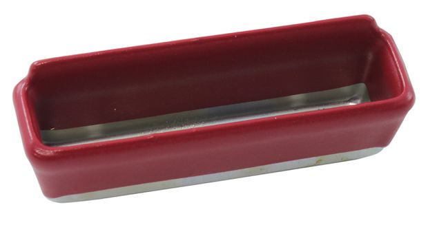 Door panel cup Pony 65 red in the group Ford/Mercury / Ford Mustang 65-73 / Interior / Door panels / Door panel emblems/cups/inserts at VP Autoparts AB (C5ZZ-6524142-BR)