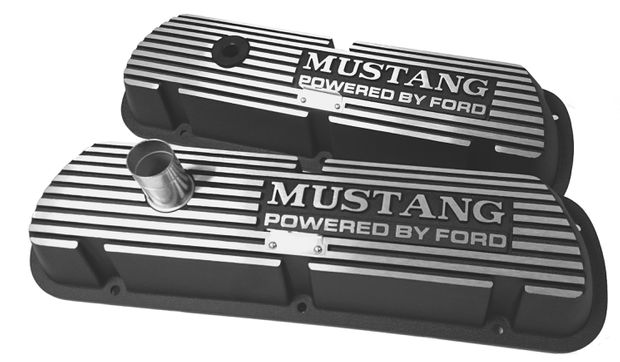 Valve cover Mustang powered by Ford in the group Ford/Mercury / Engines Ford/Mercury / Ford 351W / Cylinder head Ford 351W at VP Autoparts AB (C5ZZ-6A582-AB)