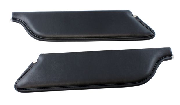 Sun visor Mustang 64-66 CV black in the group Ford/Mercury / Ford Mustang 65-73 / Interior / Sunvisor / Sun visors convertible at VP Autoparts AB (C5ZZ-7604104-BK)