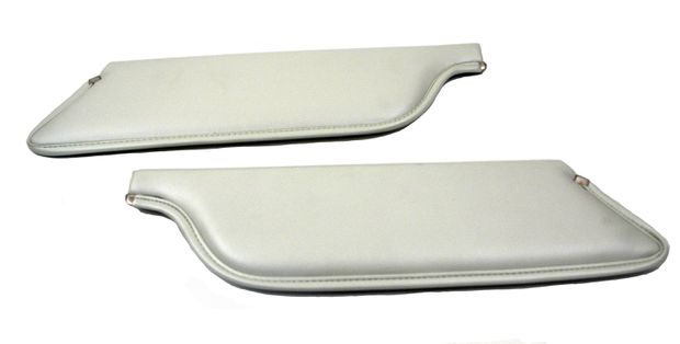 Sun visor Mustang 64-66 CV white in the group Ford/Mercury / Ford Mustang 65-73 / Interior / Sunvisor / Sun visors convertible at VP Autoparts AB (C5ZZ-7604104-WT)