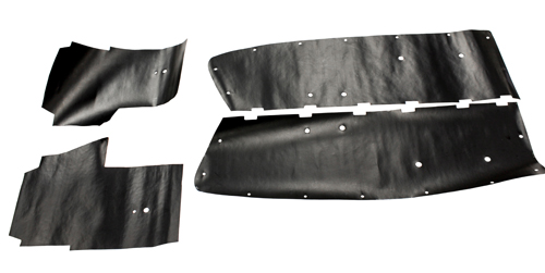 Water shield 64-66 CV in the group Ford/Mercury / Ford Mustang 65-73 / Interior / Door panels / Door water shield at VP Autoparts AB (C5ZZ-7623942-WS)