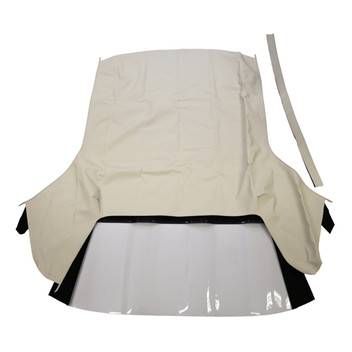 Convertible top w.plastic curtain 65-66 in the group Ford/Mercury / Ford Mustang 65-73 / Convertible / Convertible tops, frames at VP Autoparts AB (C5ZZ-7652700-PW)